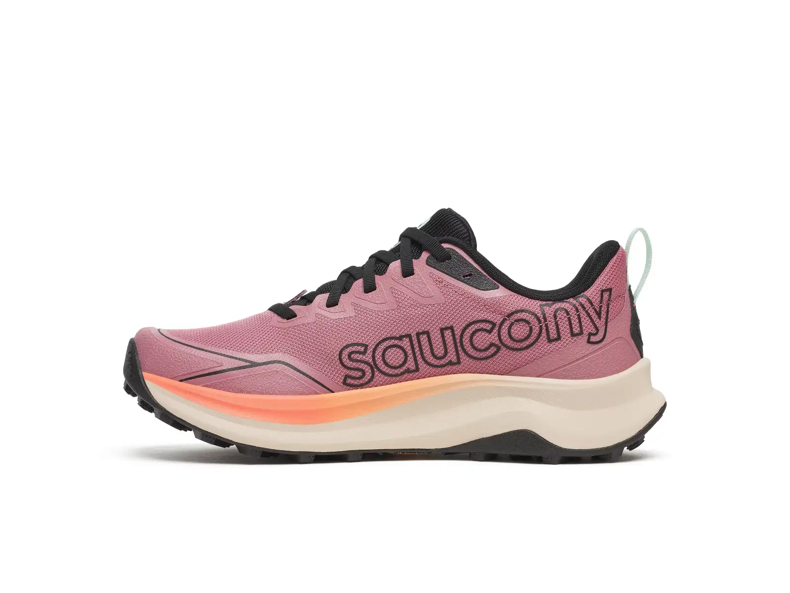 Saucony Peregrine 16 dámska bežecká obuv Mauve/Salmon