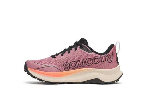 Saucony Peregrine 16 dámska bežecká obuv Mauve/Salmon
