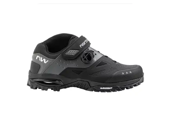 Northwave Enduro Mid 2 pánske tretry Black/Dark Grey
