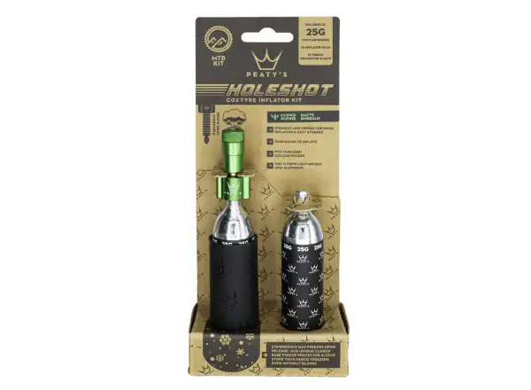 Peatys Holeshot CO2 set 25 g Emerald