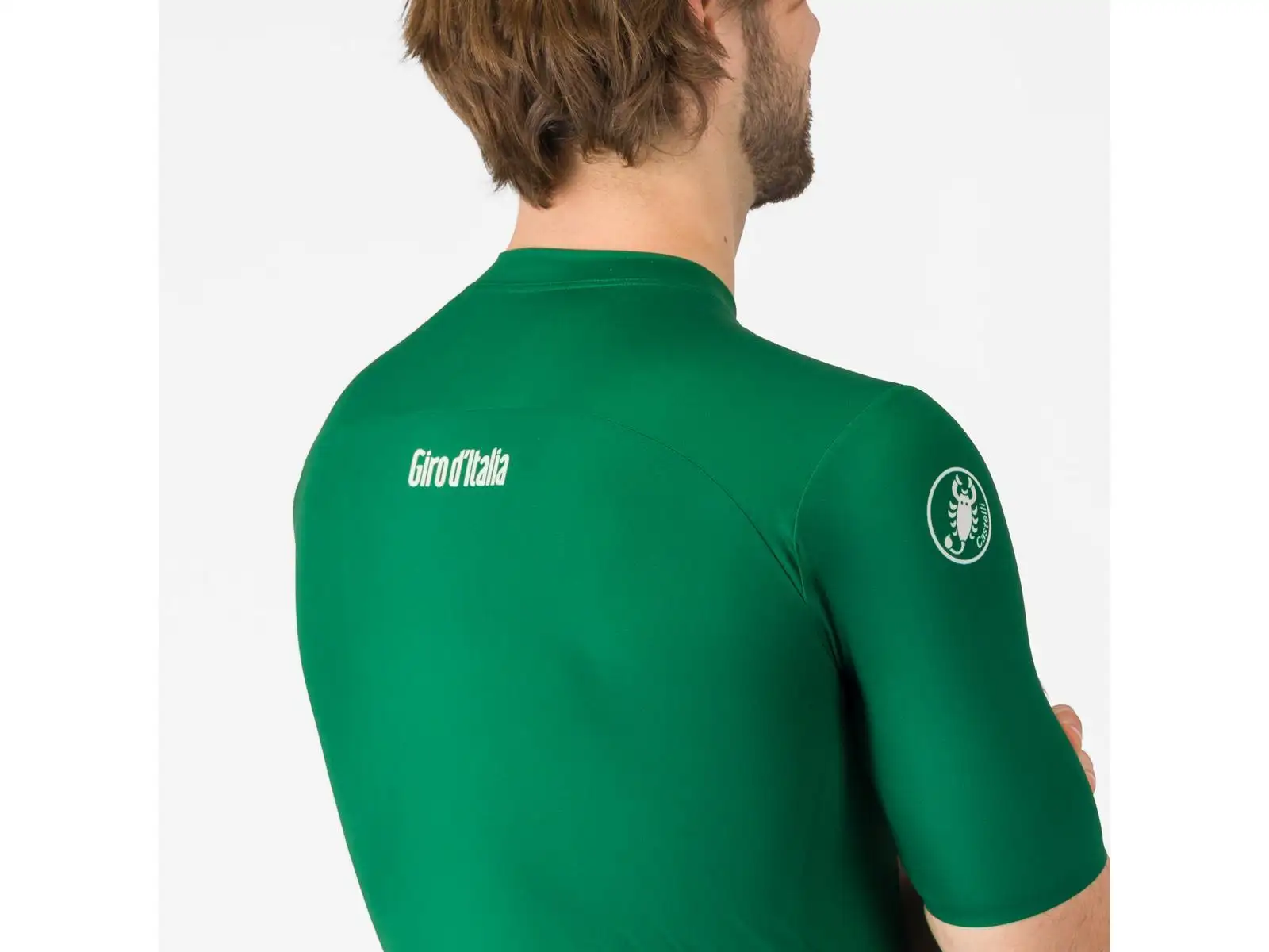 Castelli Vintage Giro d'Italia pánsky dres krátky rukáv Verde Verdeggiante
