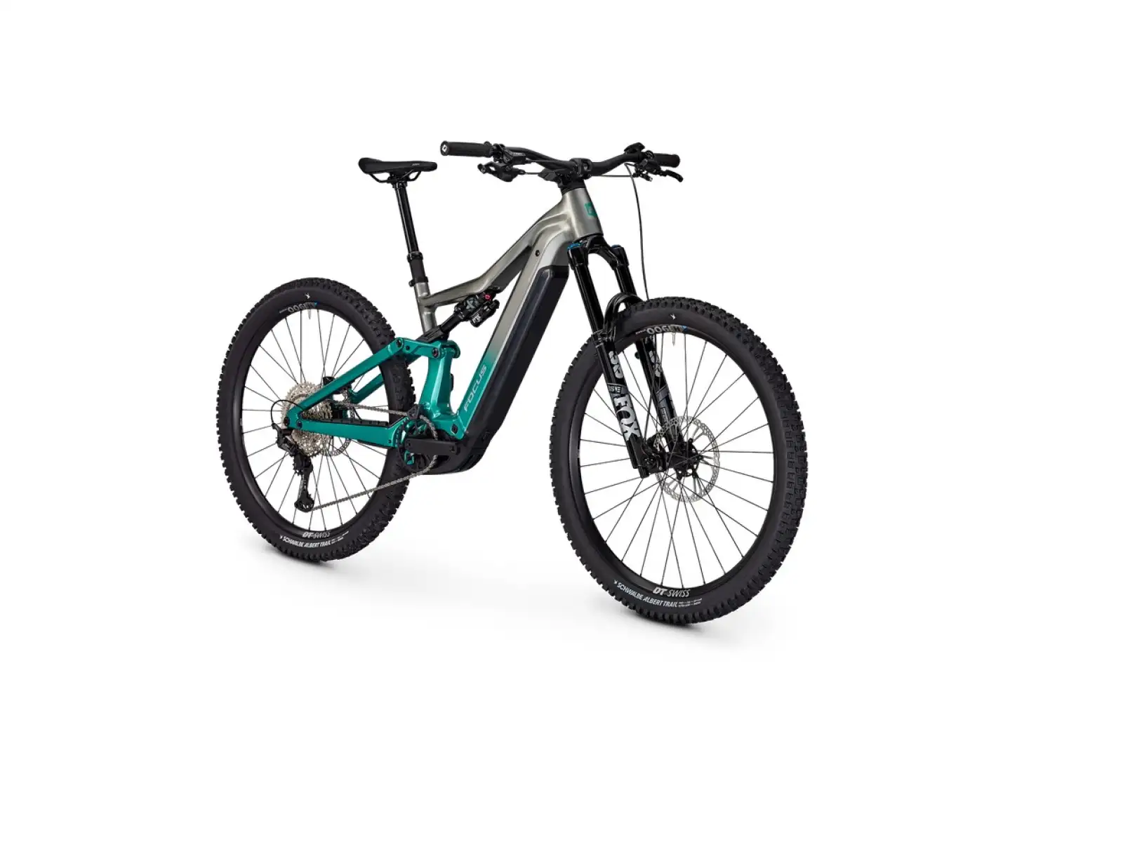 Focus JAM2 6.9 800 Wh horský elektrobicykel Nepalsilver/Emeraldgreen