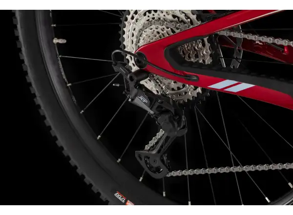 4Ever Volcanno Vesuv celoodpružený horský bicykel Flame Red/Hologram