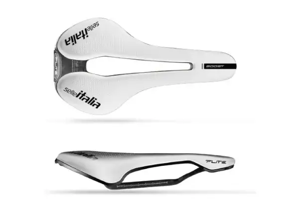 Selle Italia Flite Boost Superflow Kit Carbon S3 sedlo 130x248 mm White