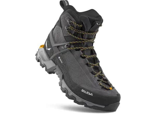 Salewa Mountain Trainer 3 Tech Mid GTX pánske turistické topánky Black/Onyx