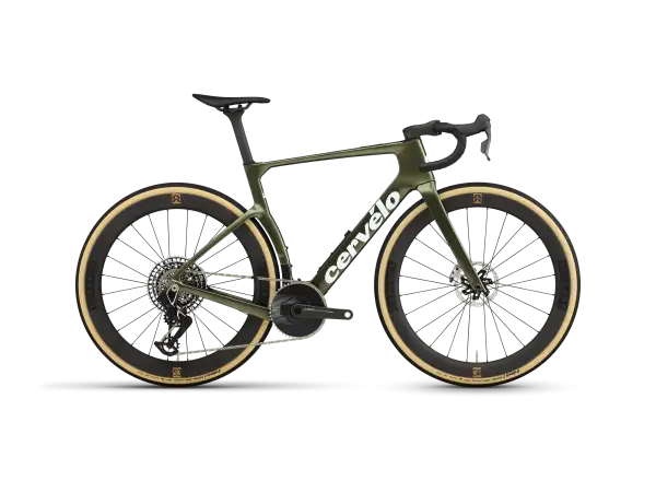 Cervélo Aspero-5 SRAM Force AXS 1 Digital Moss gravel gravel bicykel