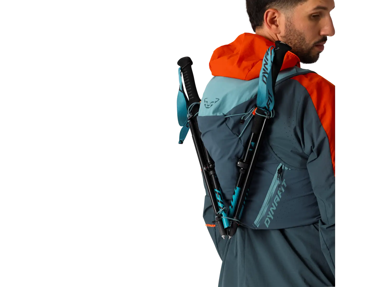 Dynafit Alpine 15 l bežecká vesta Smoke Blue/Cinder