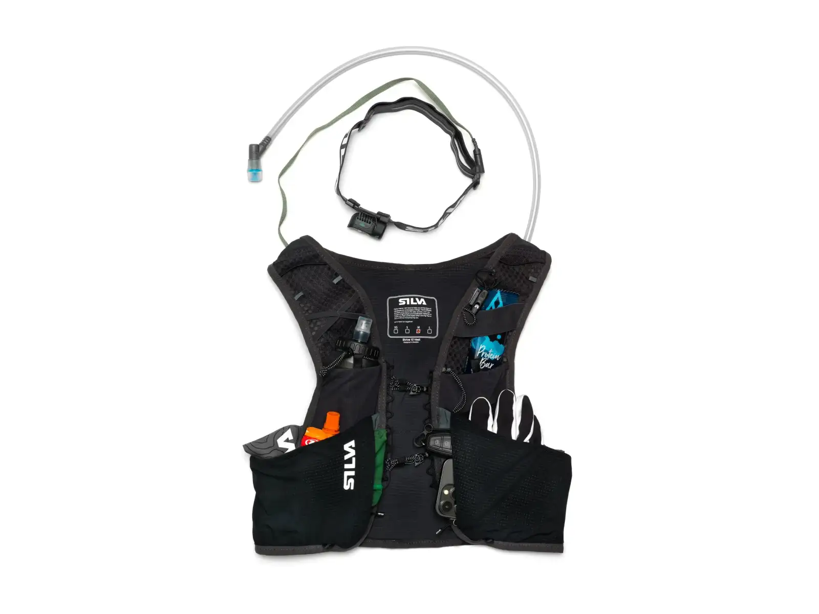 Silva Strive 10 bežecká vesta Black