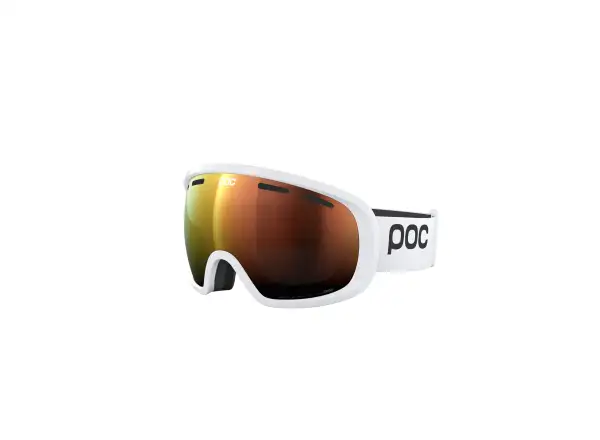 POC Fovea WF lyžiarske okuliare Hydrogen White/Partly Sunny Orange