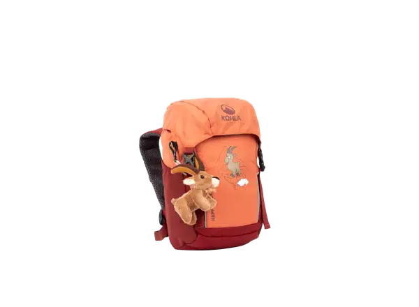 Kohla Happy Rocky 10 detský turistický batoh Burnt Sienna