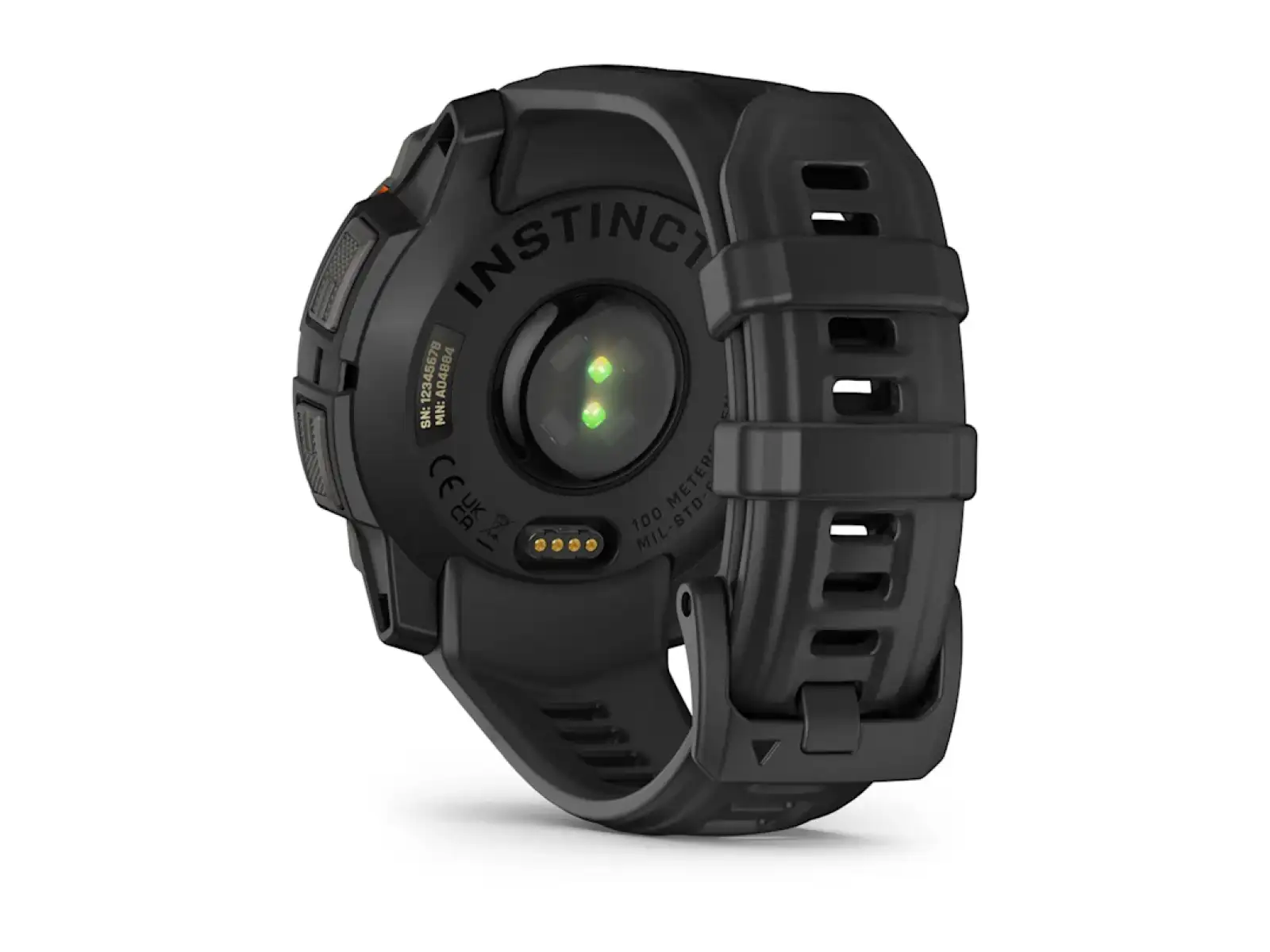 Garmin Instinct 3 Solar 45 mm smart hodinky čierna/čierny remienok