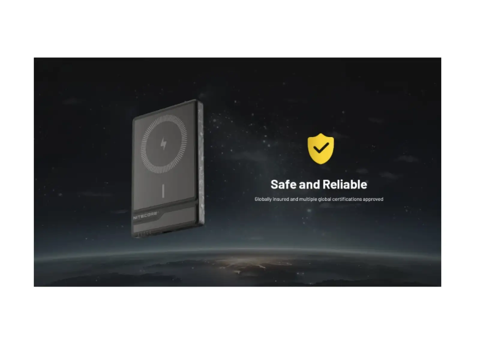 Nitecore NW5000 powerbanka s bezdrôtovým nabíjaním