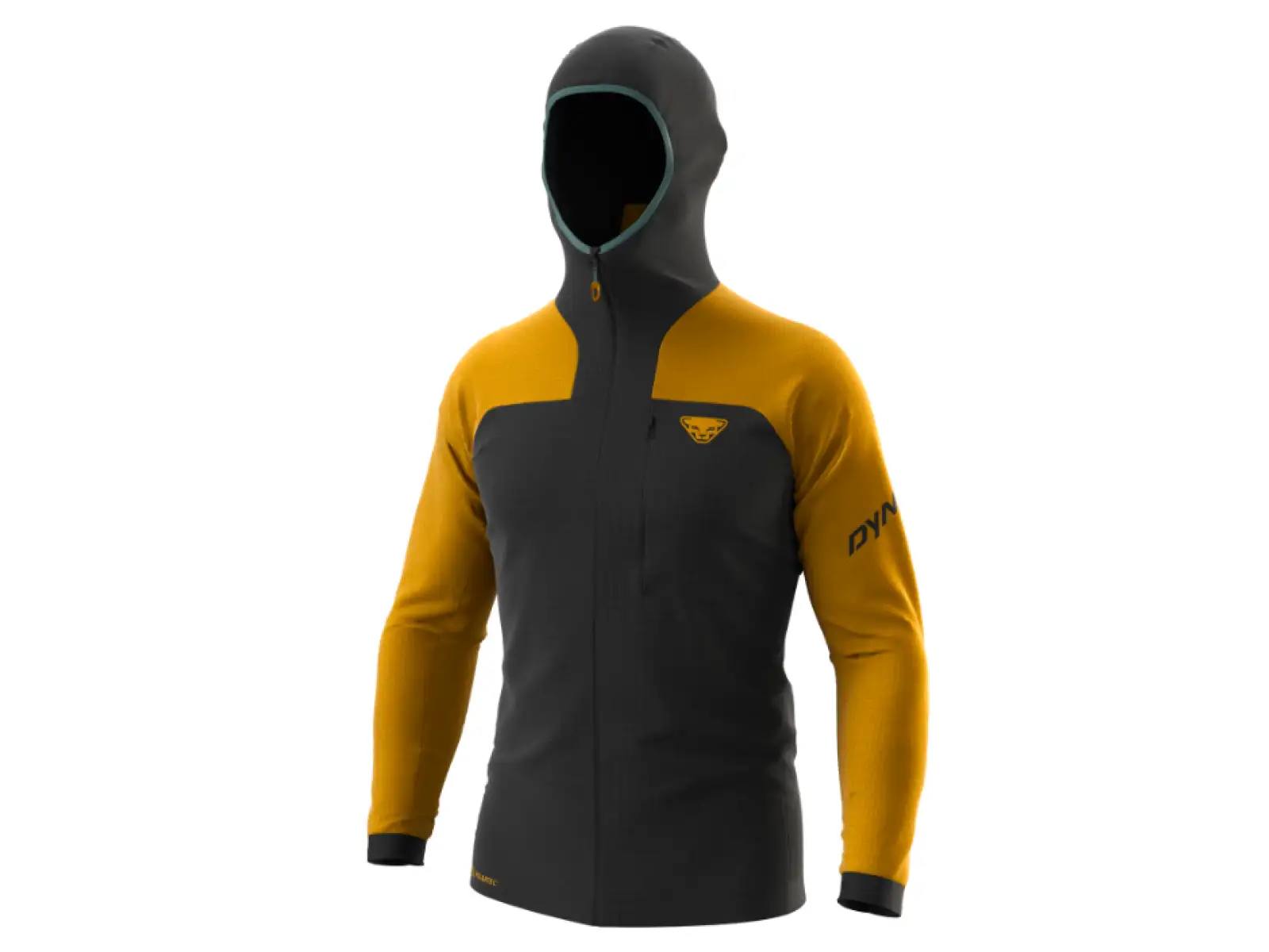 Dynafit Speed Polartec Hooded pánska bunda Tobacco