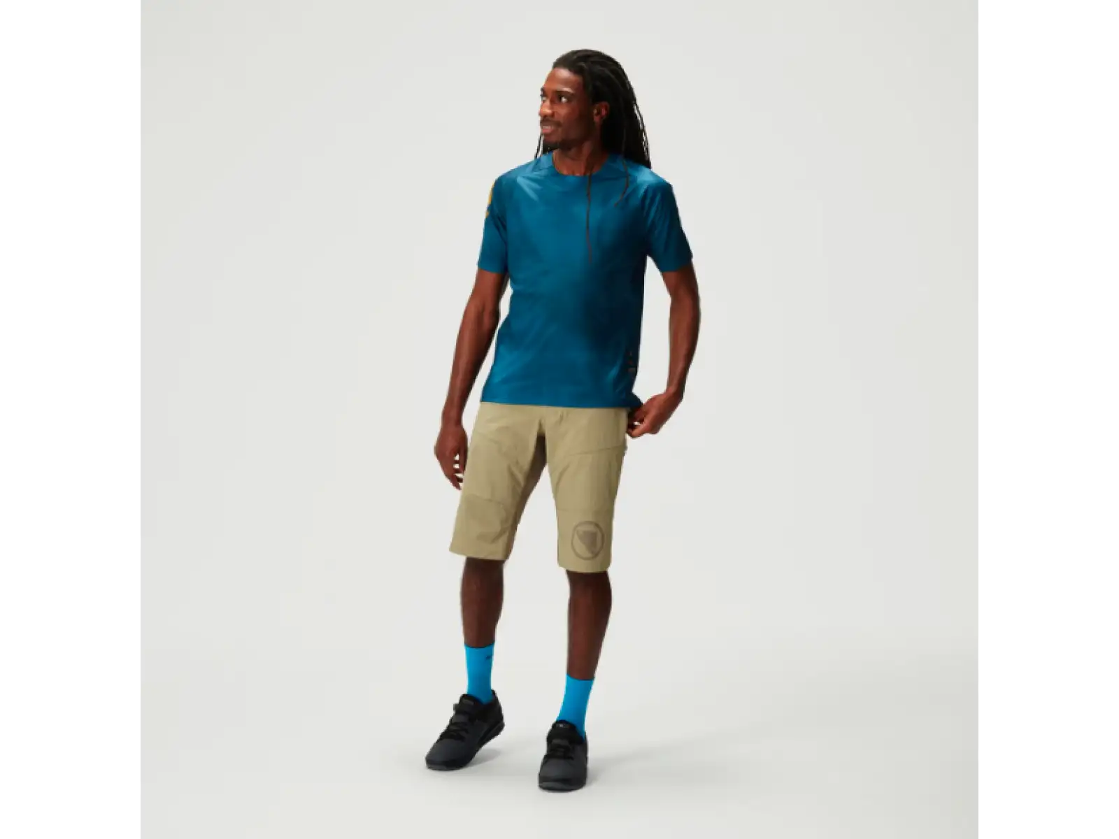 Endura Cloud pánsky dres krátky rukáv Blue Steel