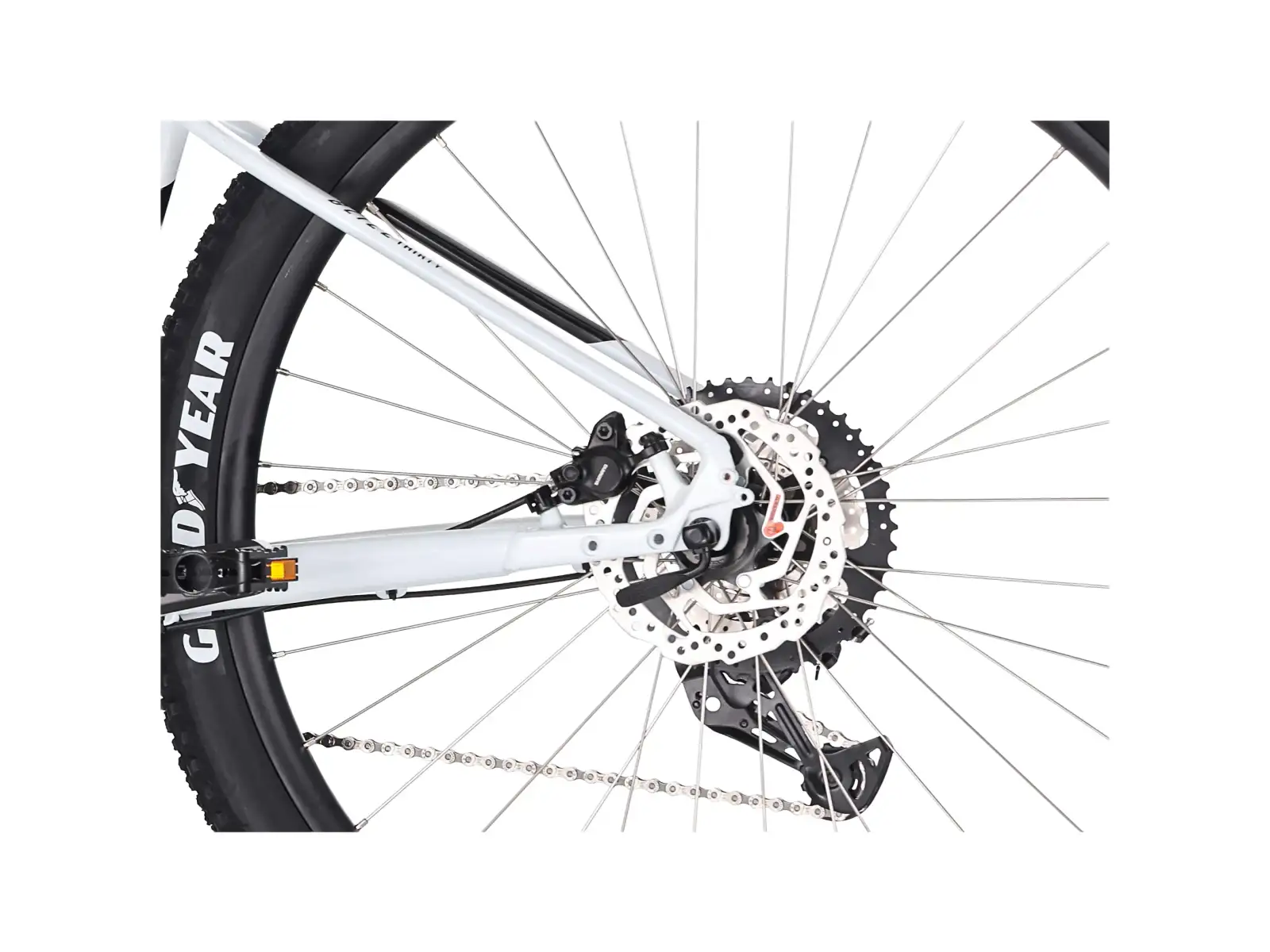 Rock Machine Blizz 5 horský bicykel Gloss Polar White/Black