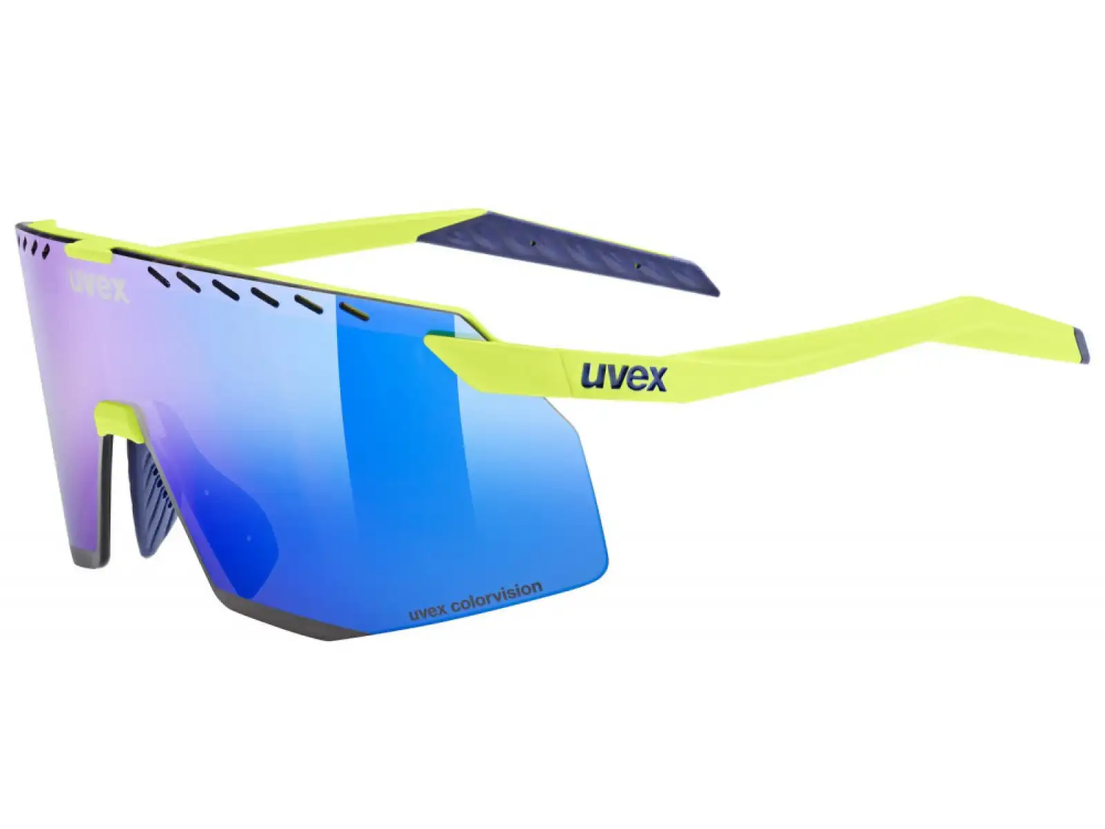 Uvex Pace Stage ColorVision okuliare Yellow Matt/Mirror Blue