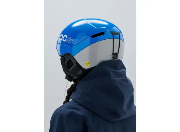 POC POCito Obex detská lyžiarska prilba Fluorescent Blue