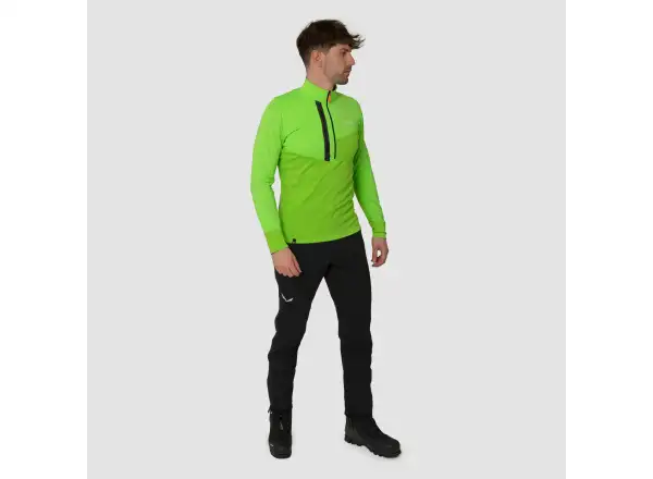 Salewa Ortles Powertex 3L pánske nohavice Black Out