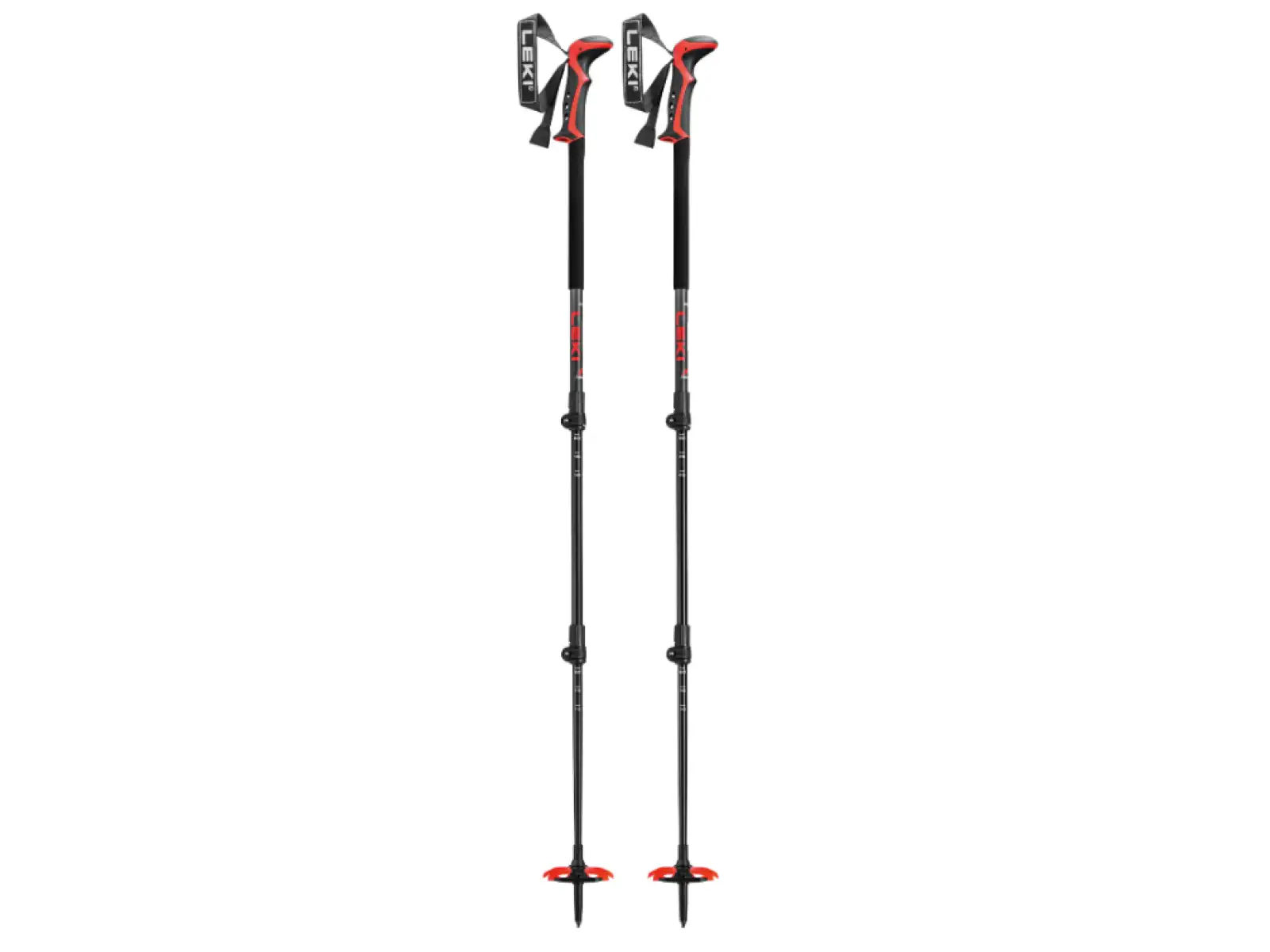 Leki Haute Route 3 skialpové palice Dark anthracite/Dark red/Black