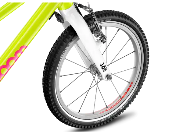 Woom GO 3 detský bicykel neon lime