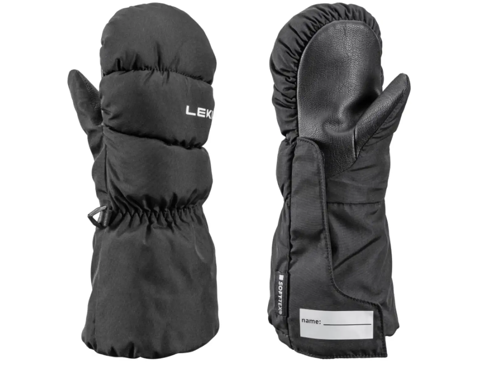 Leki Little Glace Zero Mitt Long detské palčáky Black