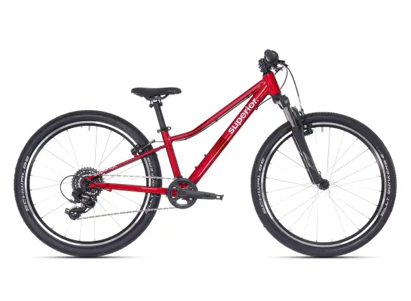 Superior RACER 24 detský bicykel Gloss Racing Red