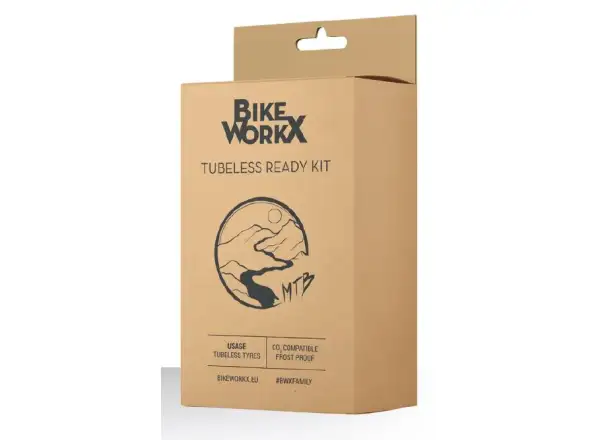 Bikeworkx Tubeless Ready Kit MTB bezdušová sada