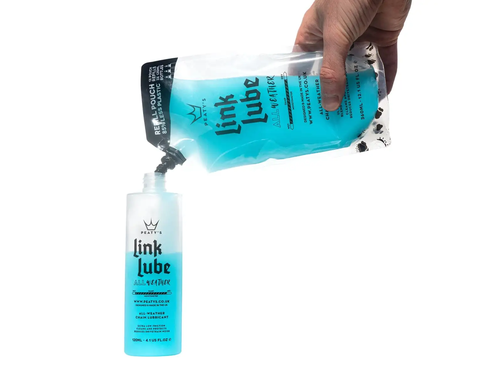 Peatys LinkLube All-Weather Chain Lubricant náplňové balenie 360 ml