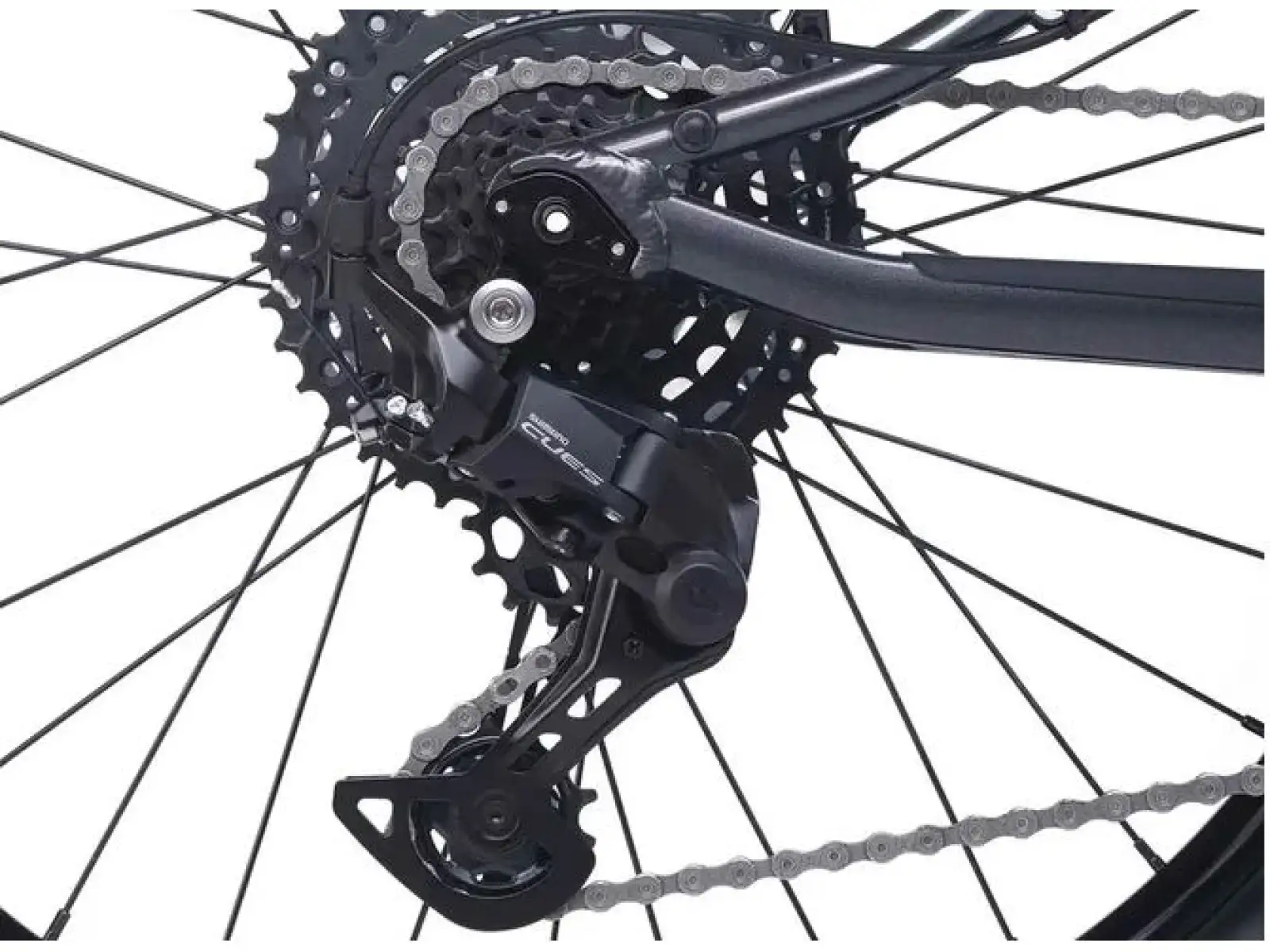 Academy S-Grade Trail 5 detský bicykel 24" čierna