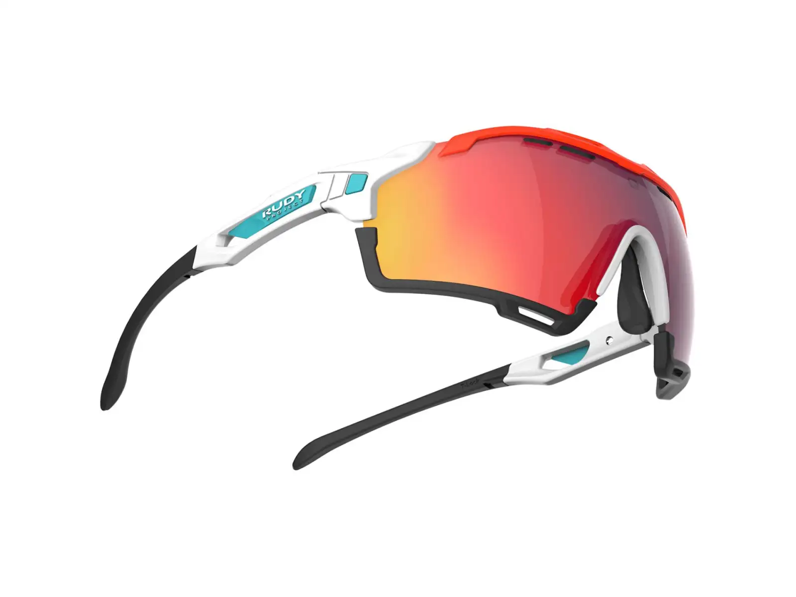 Rudy Project Cutline športové okuliare White/Multilaser Red