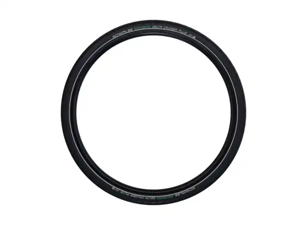 Schwalbe 47-622 DeltaCruiser Plus Active PunctureGuard E-25, wired, Green compound, black