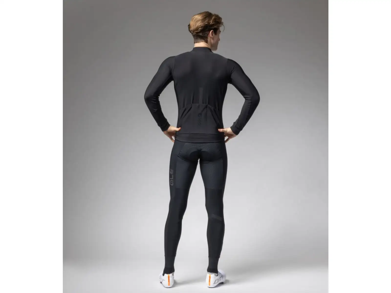 Alé Pragma Fondo 3.0 pánsky zateplený dres dlhý rukáv Black