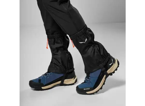Salewa Puez Gaiters Kids detské návleky Black / Black Out