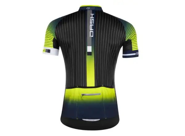 Force Dash pánsky dres krátky rukáv modrá/fluo/čierna