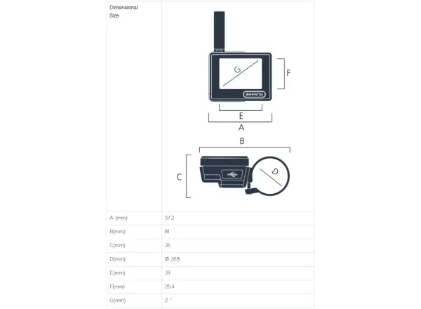 Bafang displej DP C240 CAN