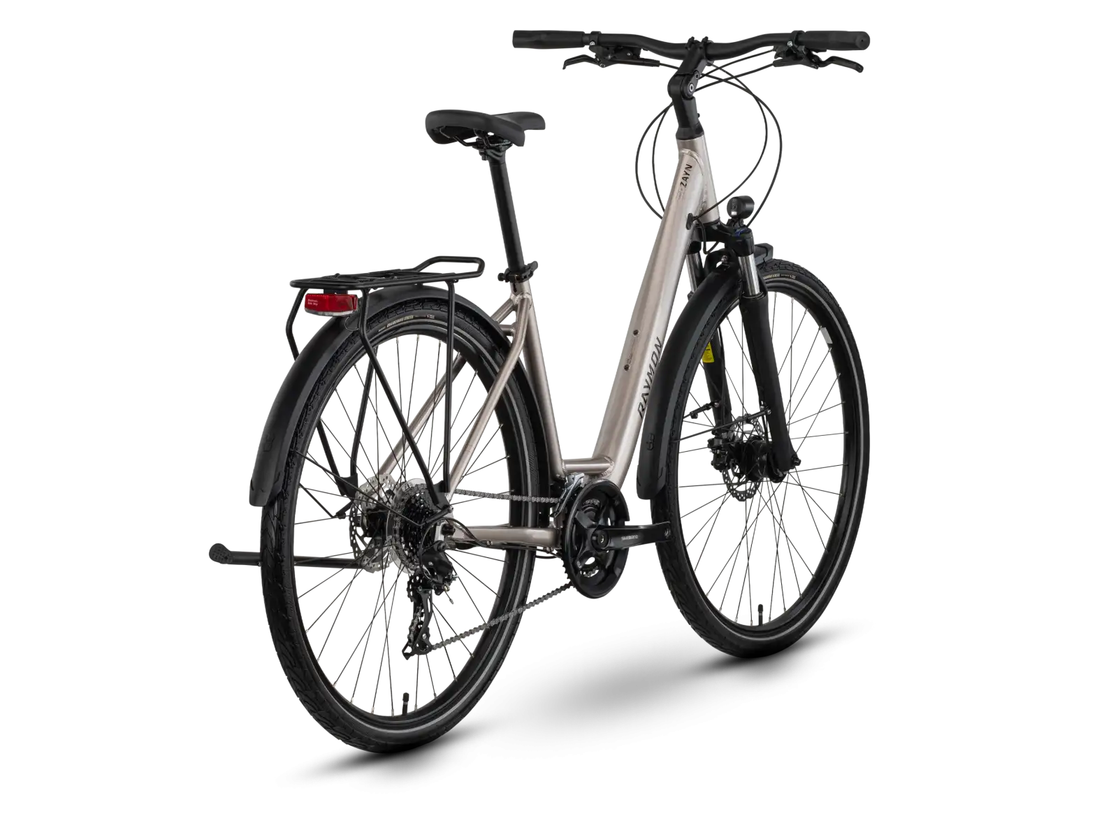 Raymon Zayn Comp Wave trekingový bicykel SalviaGreen/Black