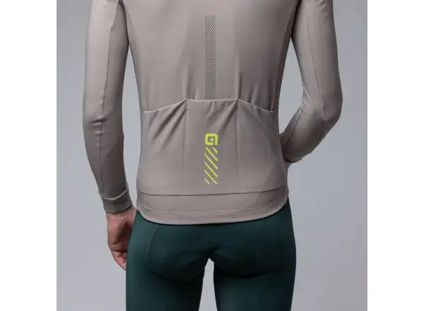 Alé Pragma Fondo 3.0 pánsky zateplený dres dlhý rukáv Rope Grey