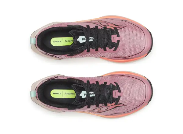 Saucony Peregrine 16 dámska bežecká obuv Mauve/Salmon