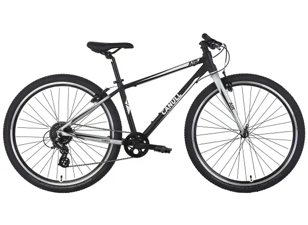 CANULL Air 27,5 detský bicykel čierna/strieborná