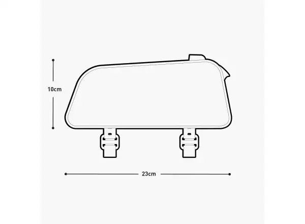 Evoc Top Tube Pack WP 1 rámová brašňa Black