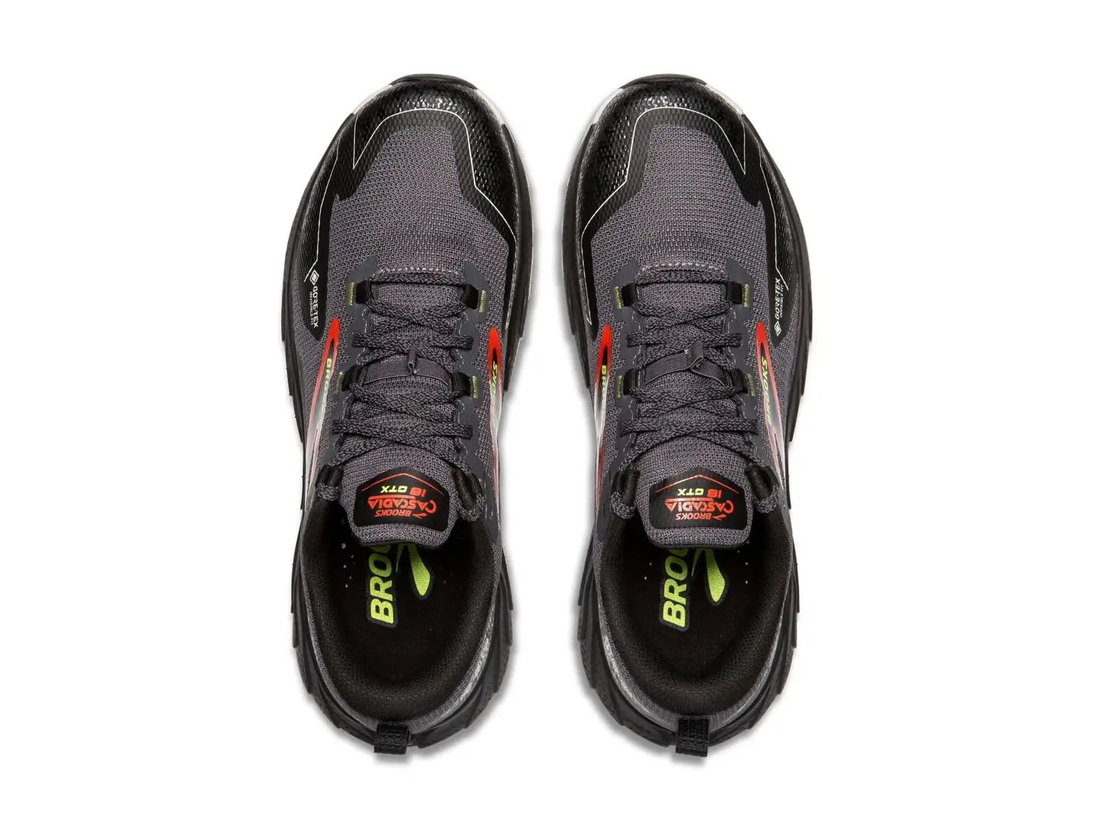 Brooks Cascadia 18 GTX pánske bežecké topánky čierna.