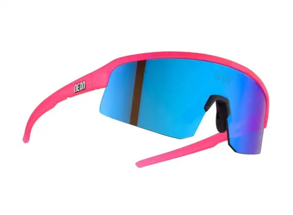 Neon Viper okuliare Crystal Pink Fluo Mirror Blue Cat 3