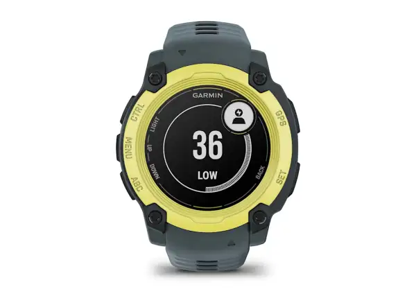 Garmin Instinct E 40 mm inteligentné hodinky Electric Lime/Twilight remienok