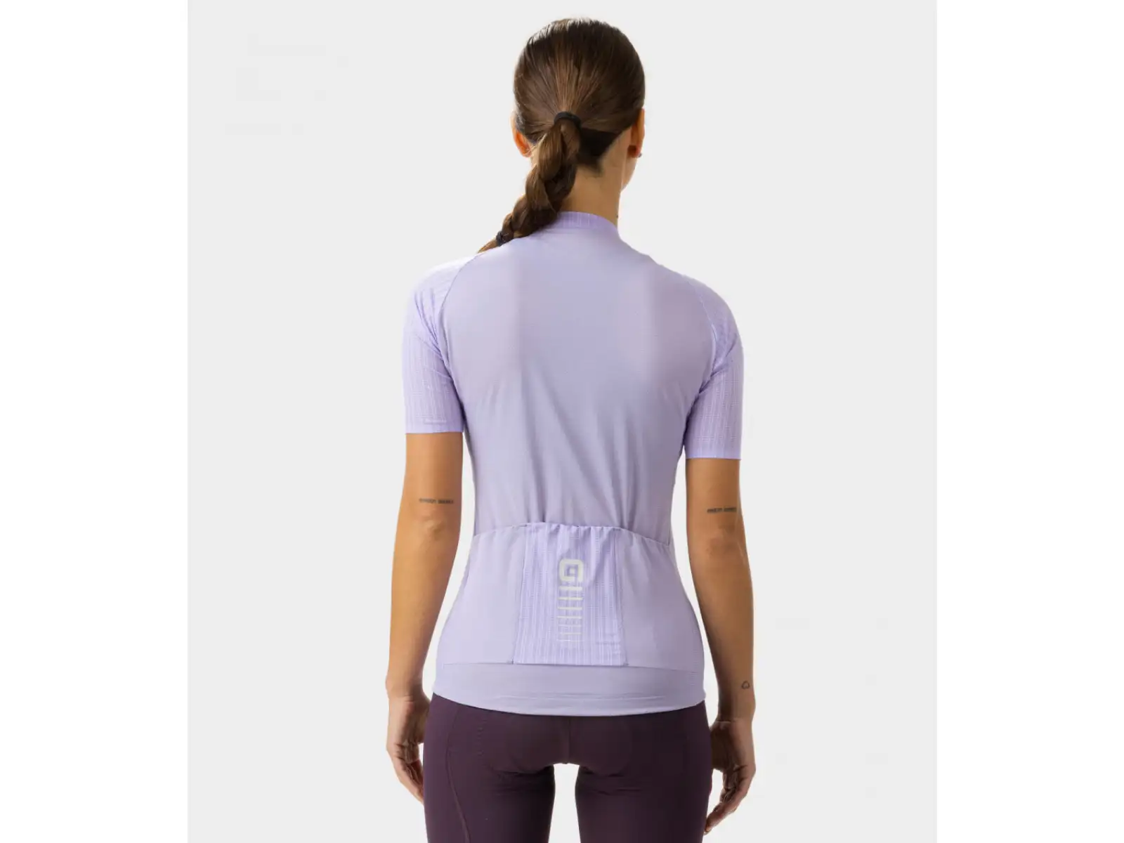 Alé R-EV1 Silver Cooling dámsky dres krátky rukáv Lavender