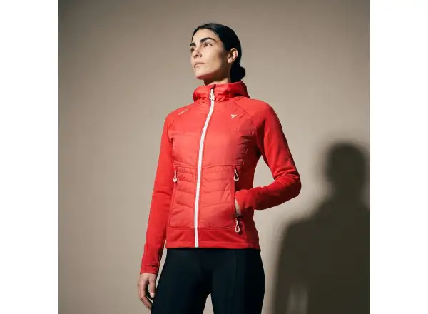 Silvini Divera dámsky sweatshirt Red/Red