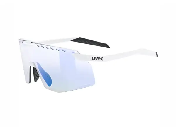 Uvex Pace Stage Variomatic okuliare White Matt/Mirror Blue