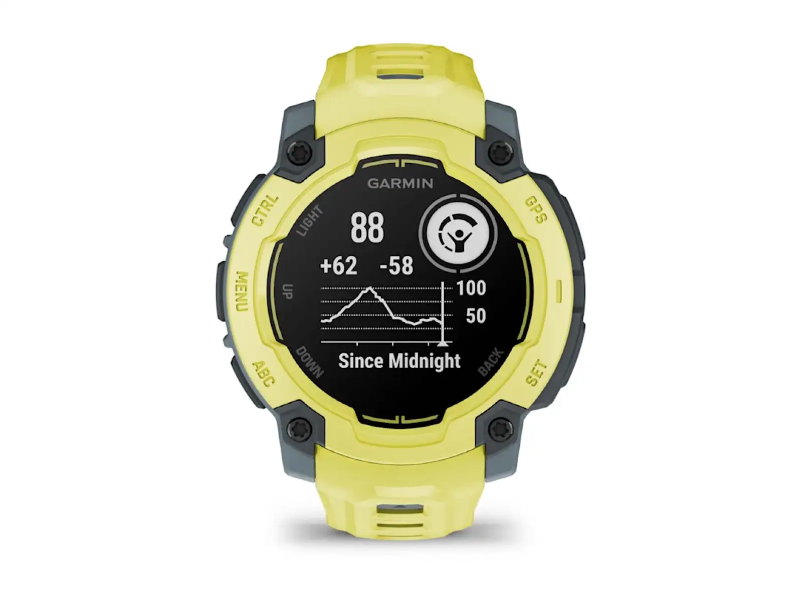 Garmin Instinct E 45 mm inteligentné hodinky Electric Lime/Electric Lime remienok