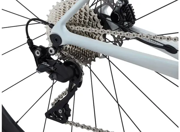 Liv Langma Advanced 2 Disc cestný bicykel unicorn white