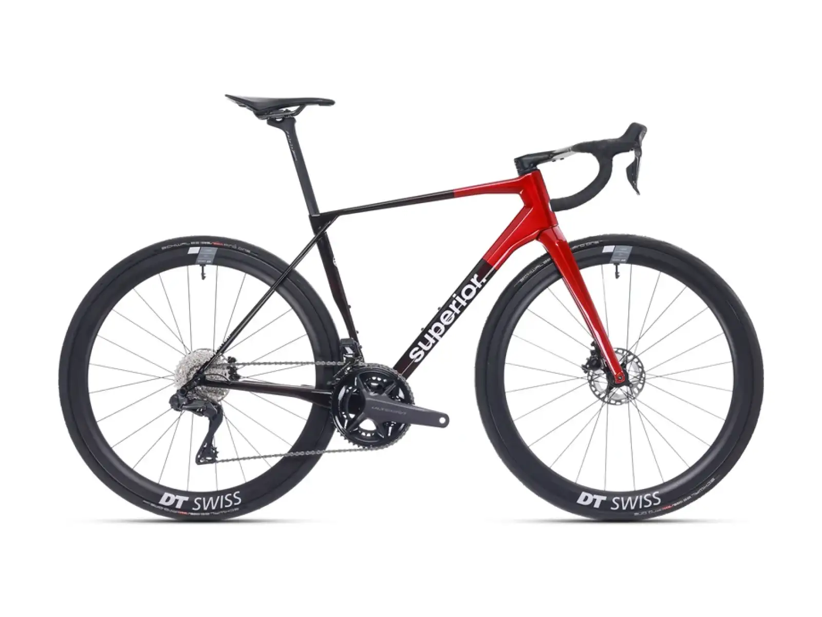 Superior X-Road 9.8 GF lesklý karbón červený