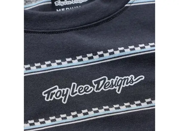 Troy Lee Designs Skyline Ride pánsky dres krátky rukáv Checked Out Carbon